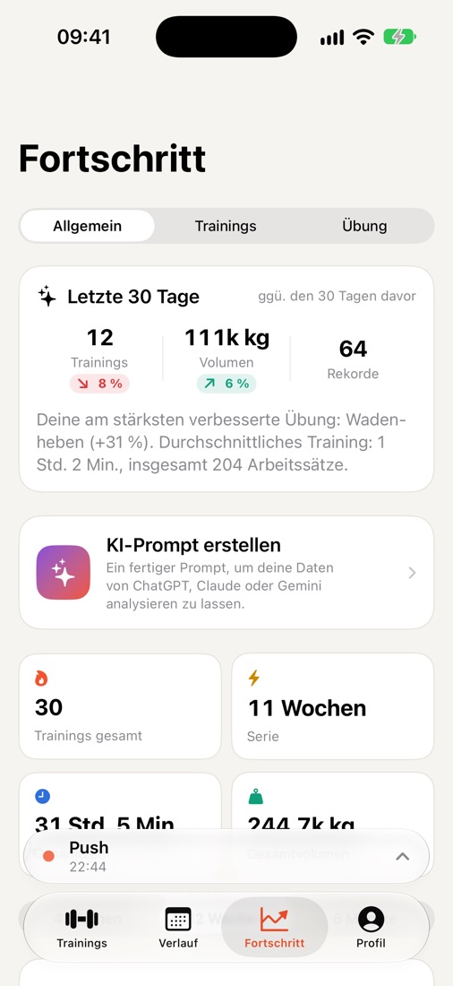 Fortschritt