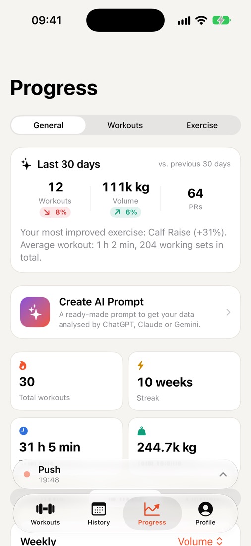 Progress