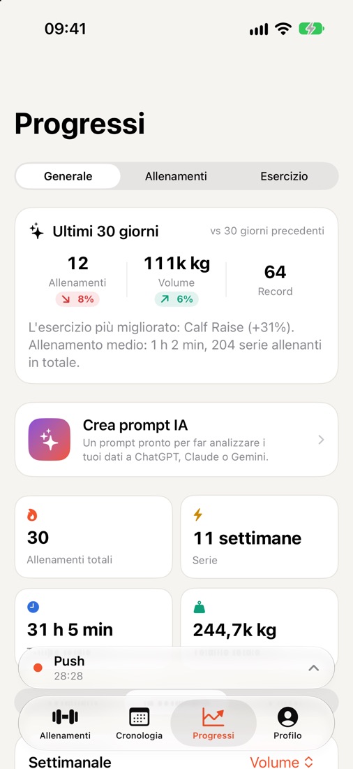 Progressi
