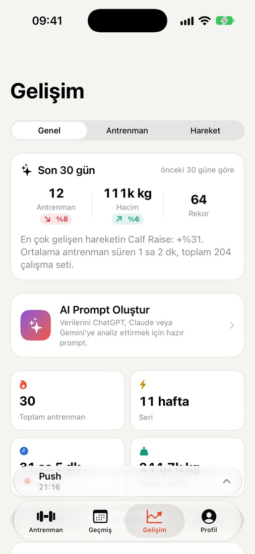 Gelişim